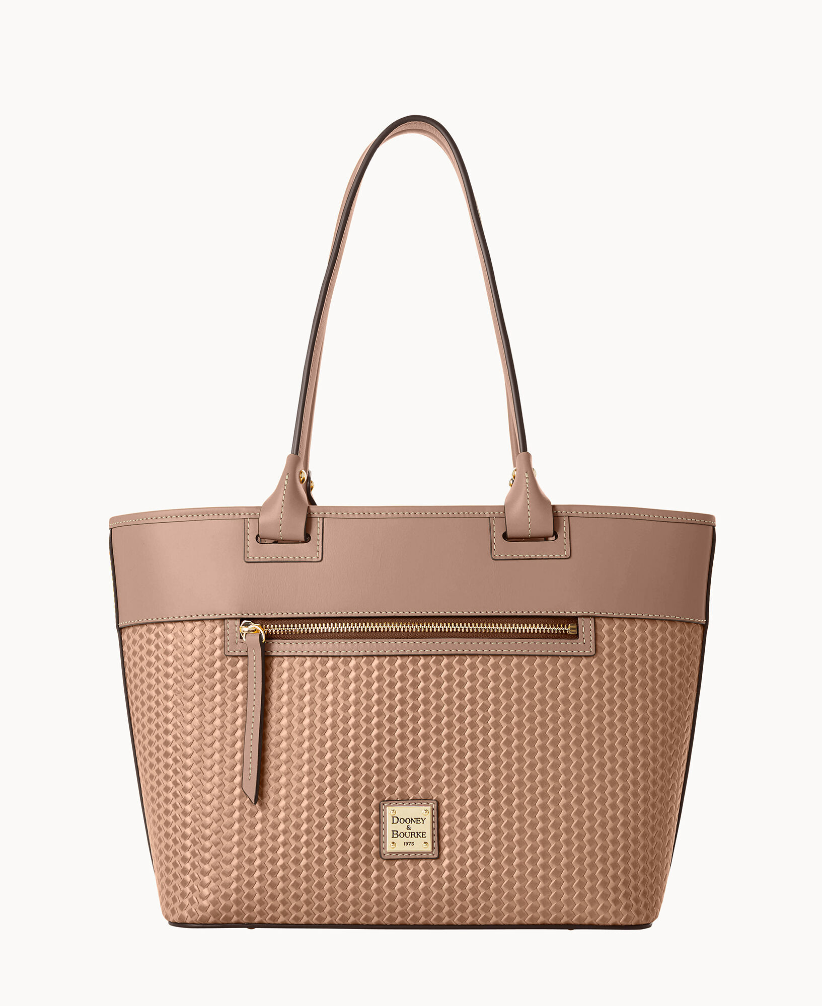 Dooney Bourke Beacon Woven Zip Tote