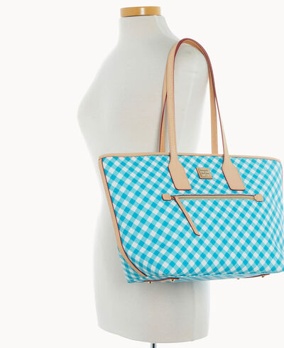 Gingham II Large Tote