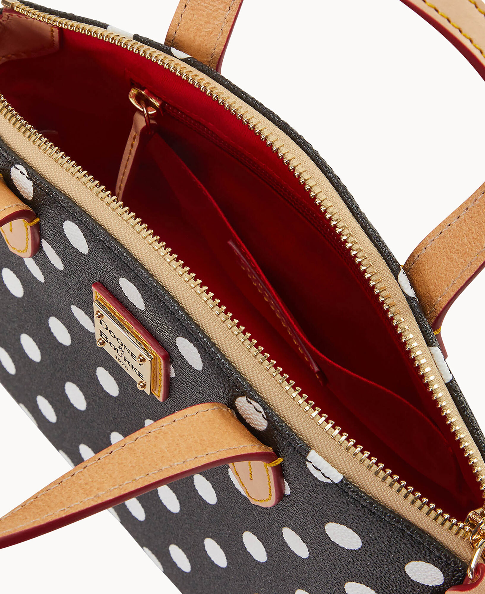 Dooney bourke polka dot bag online
