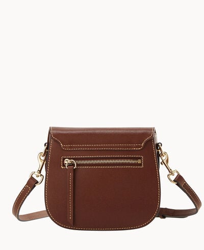 Saffiano Saddle Bag