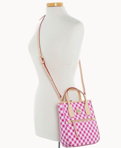 Gingham II Small Handle Tote