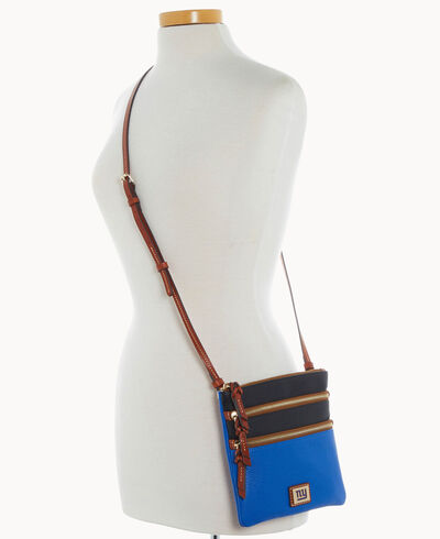 NFL Giants Triple Zip Crossbody