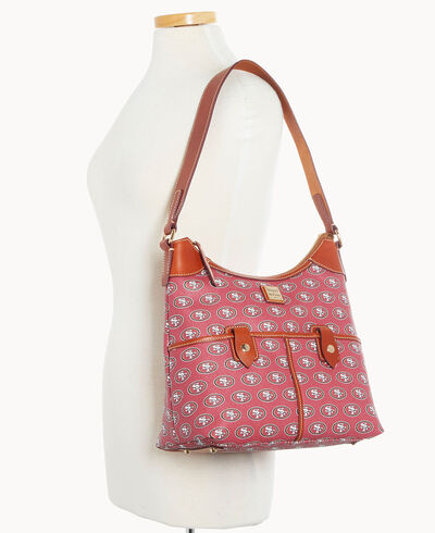 NFL 49ERS Zip Hobo