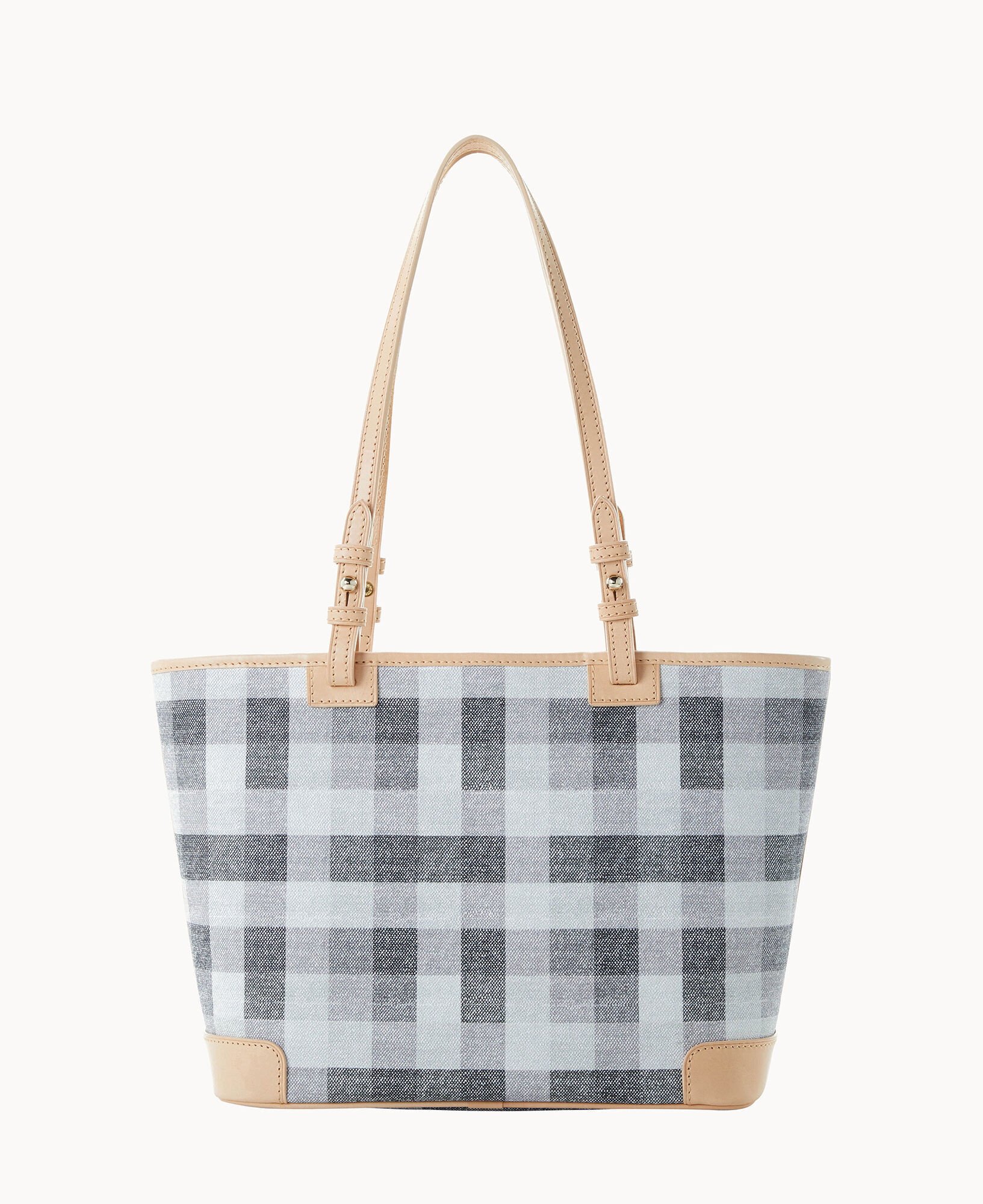 Dooney Bourke Quadretto Check Small Leisure Shopper