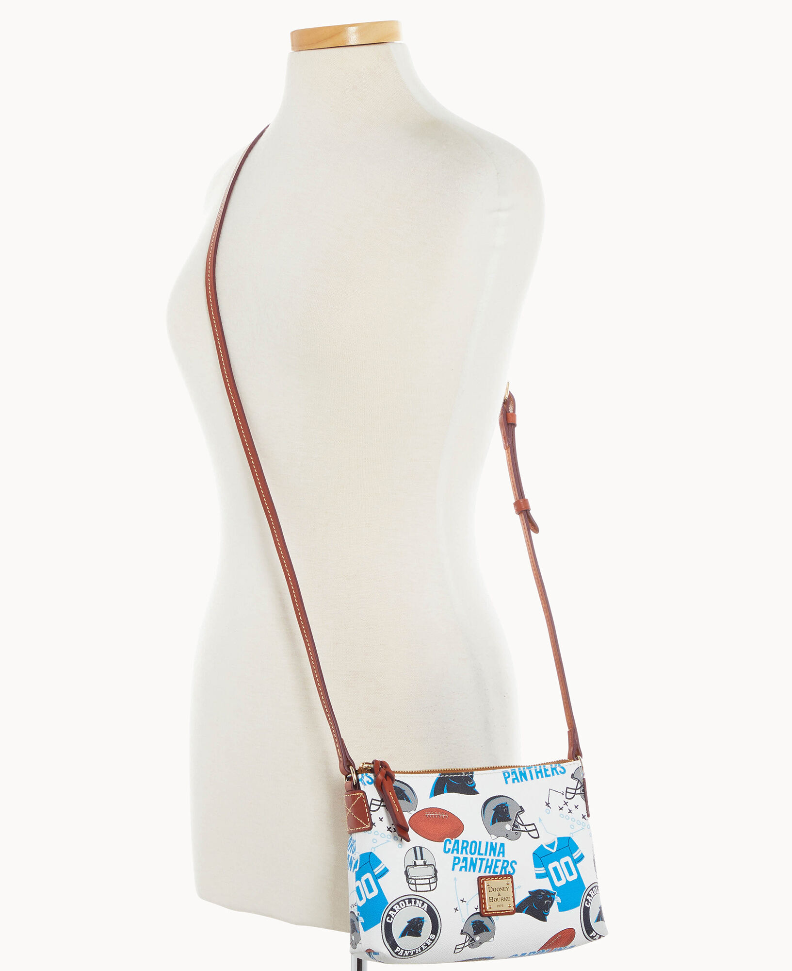 Dooney Bourke NFL Panthers Crossbody Pouchette