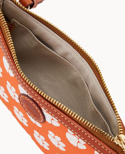 Collegiate Clemson Large Slim Crossbody