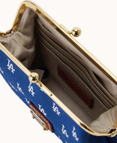 MLB Dodgers Large Framed Purse