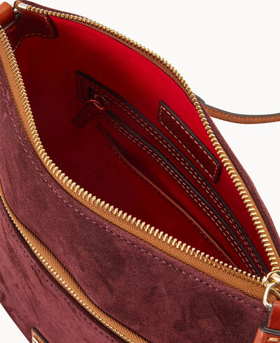 Suede Tassel Crossbody
