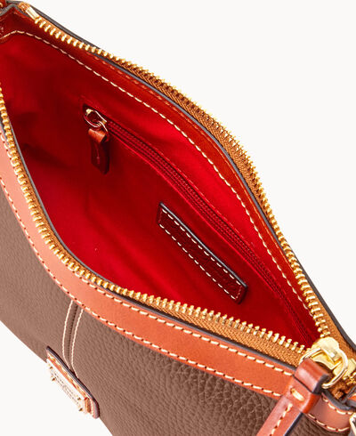 Pebble Grain Crossbody Pouch
