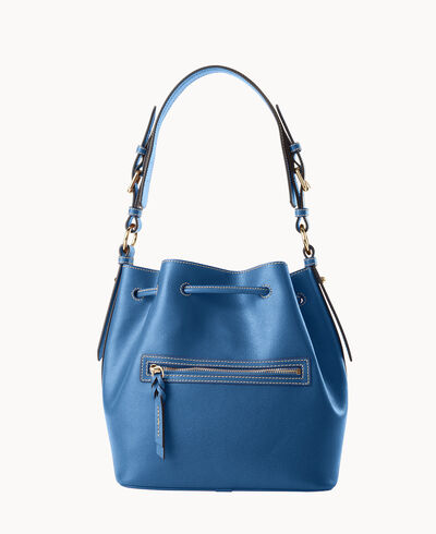 Saffiano Drawstring