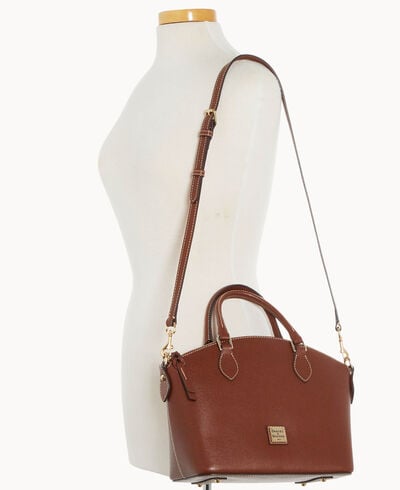 Saffiano Geena Satchel