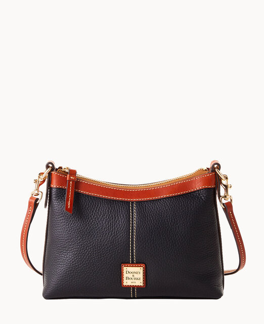 Pebble Grain Crossbody Pouch