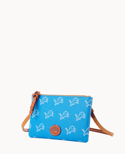 NFL Lions Top Zip Crossbody