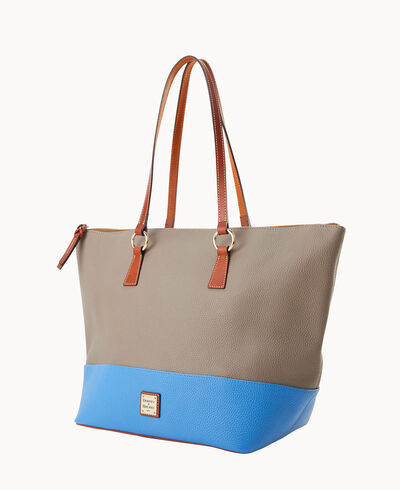 Pebble Color Block Tobi Tote