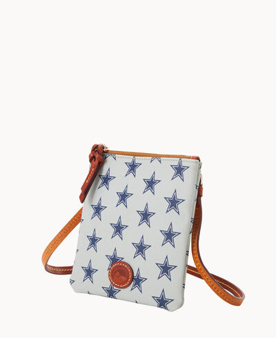 NFL Cowboys Small North South Top Zip Crossbody