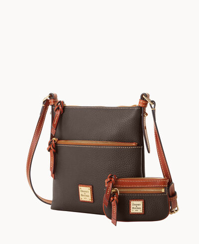 Pebble Grain Letter Carrier And Small Coin Case