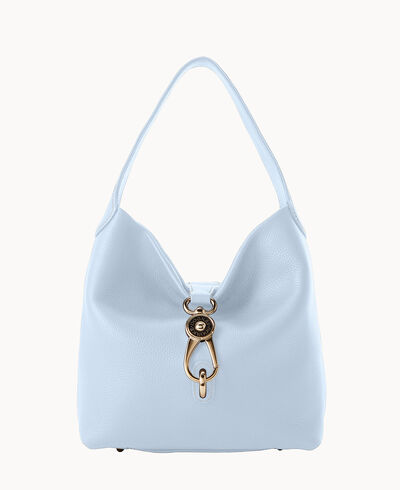 Pebble Grain Small Logo Lock Sac