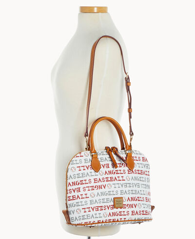 MLB Angels Zip Zip Satchel