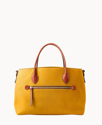 Pebble Grain Large Handle Tote