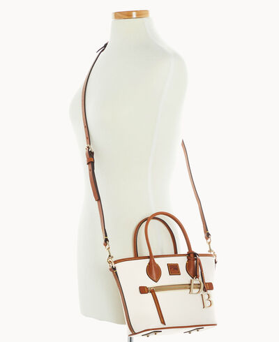 Pebble Grain Small Handle Tote
