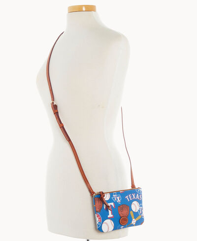 MLB Rangers Top Zip Crossbody