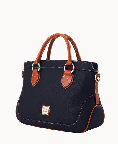 Pebble Grain Short Handle Shopper