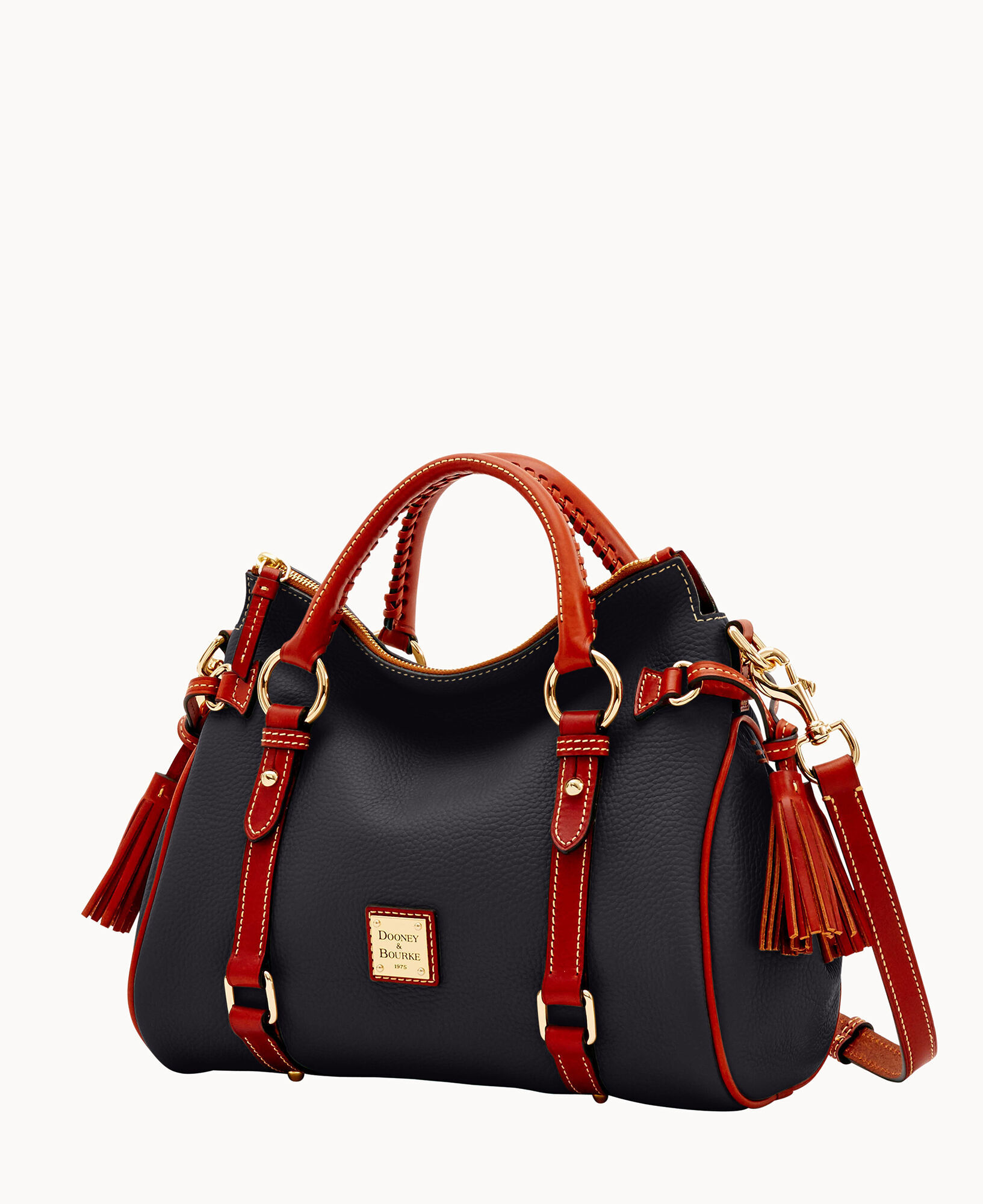 Pebble sales leather satchel