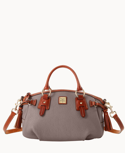 Pebble Grain Medium Mail Satchel