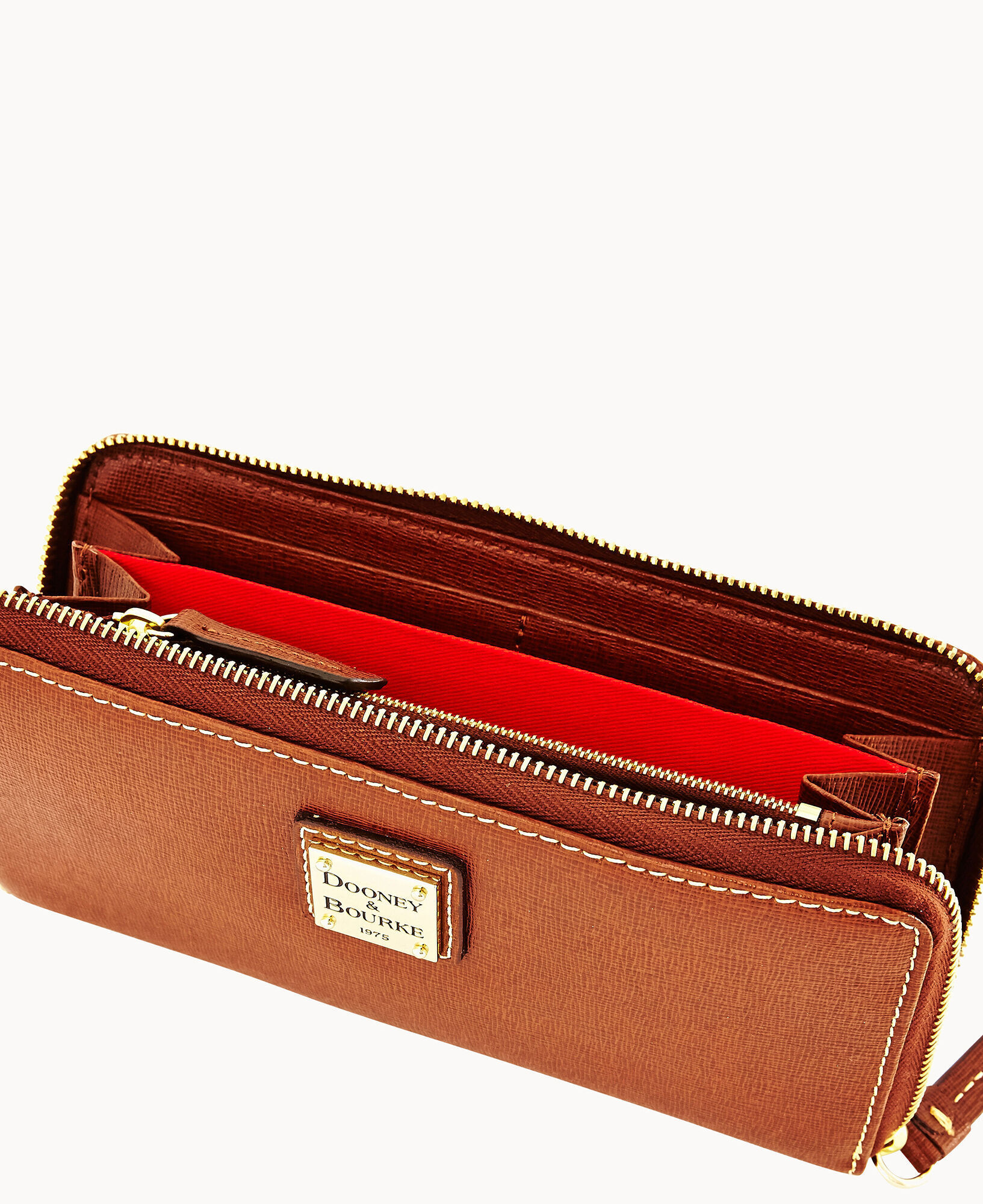 Saffiano Large Zip Around