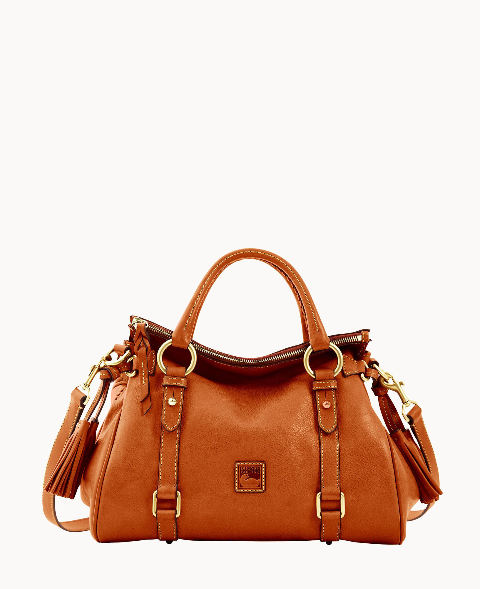 Florentine Small East West Satchel