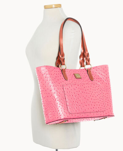 Ostrich Tammy Tote