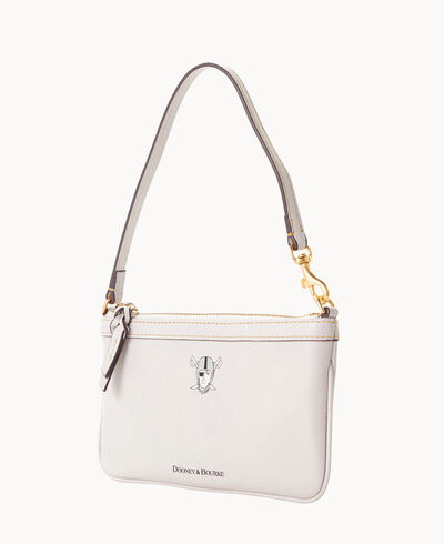 NFL Raiders Large Slim Wristlet