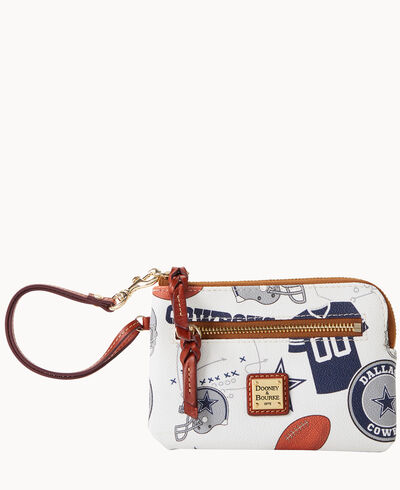 NFL Cowboys Zip Around Wristlet