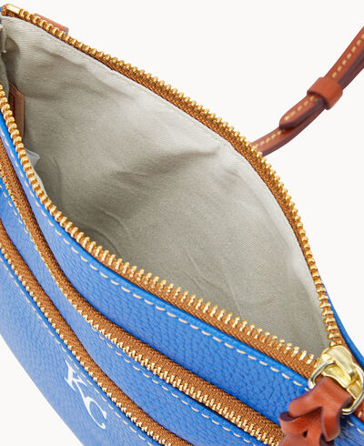 MLB Royals North South Triple Zip Crossbody
