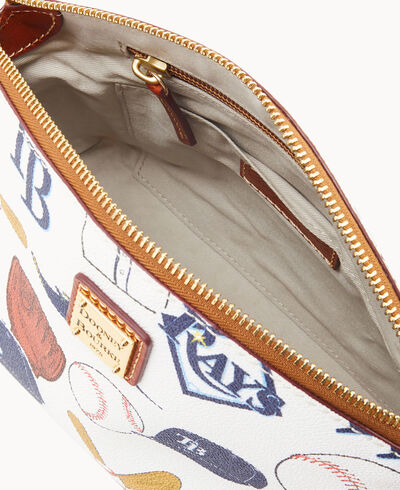MLB Rays Suki Crossbody Med Wristlet
