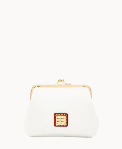 Pebble Grain Large Framed Purse
