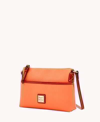 Pebble Grain Ginger Crossbody