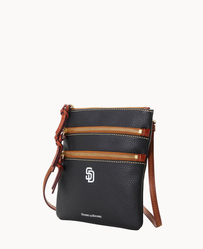 MLB Padres North South Triple Zip Crossbody