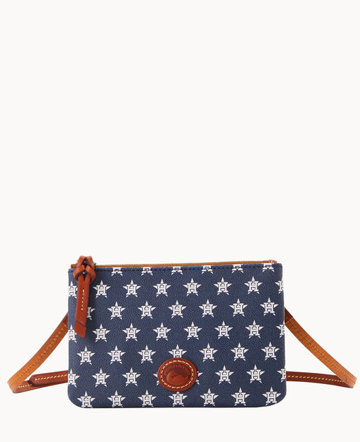 Houston Astros Dooney & Bourke Gameday Suki Crossbody with Medium Wristlet