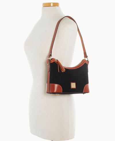 Suede Shoulder Bag