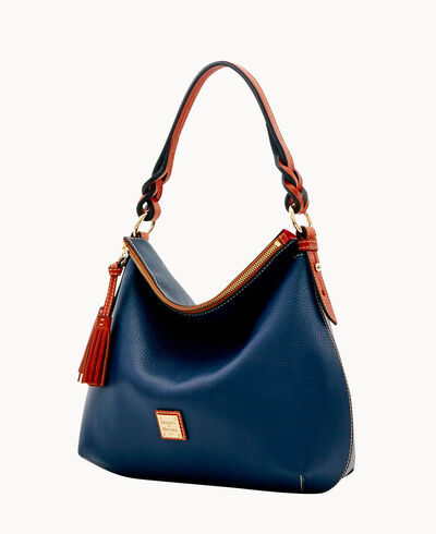 Dooney & Bourke Pebble Grain Twist Strap Hobo