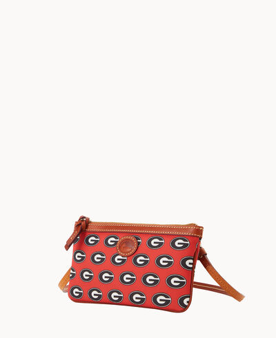 Collegiate University of Georgia Large Slim Crossbody