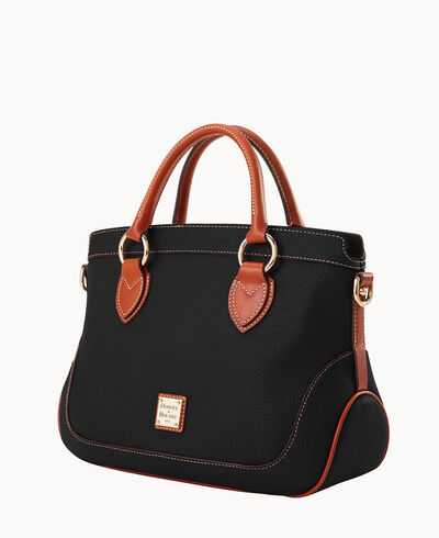 Pebble Grain Short Handle Shopper