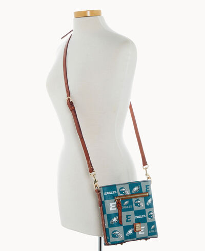 NFL Eagles Small Zip Crossbody