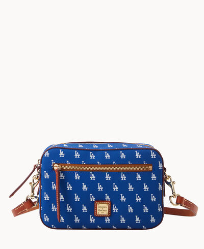 MLB Dodgers Camera Zip Crossbody
