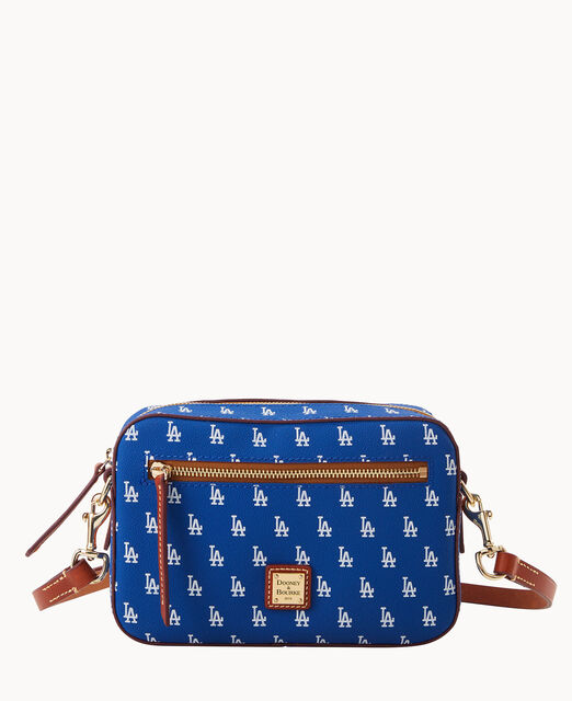 MLB Dodgers Camera Zip Crossbody