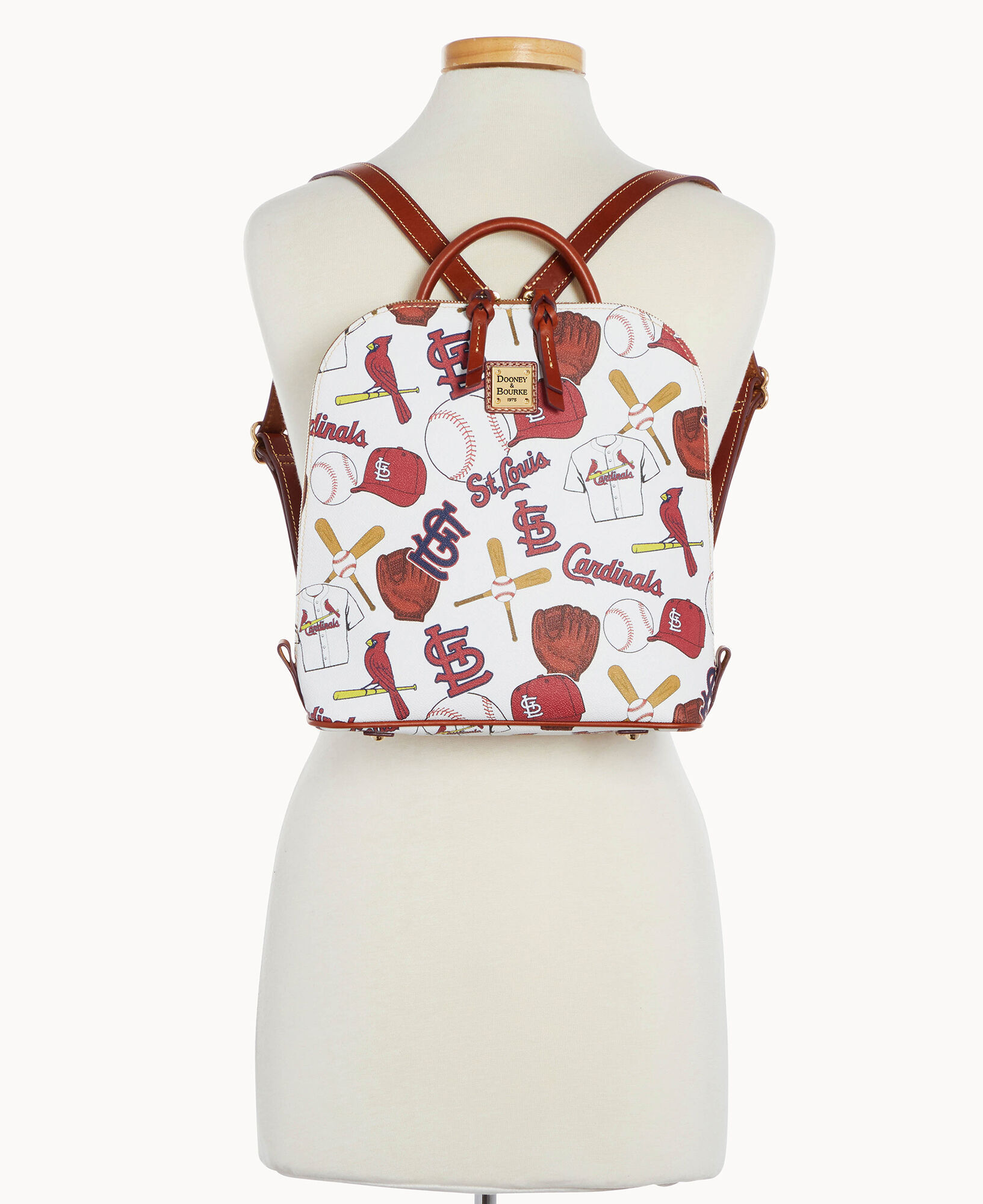 Dooney & Bourke MLB Cardinals Zip Pod Backpack