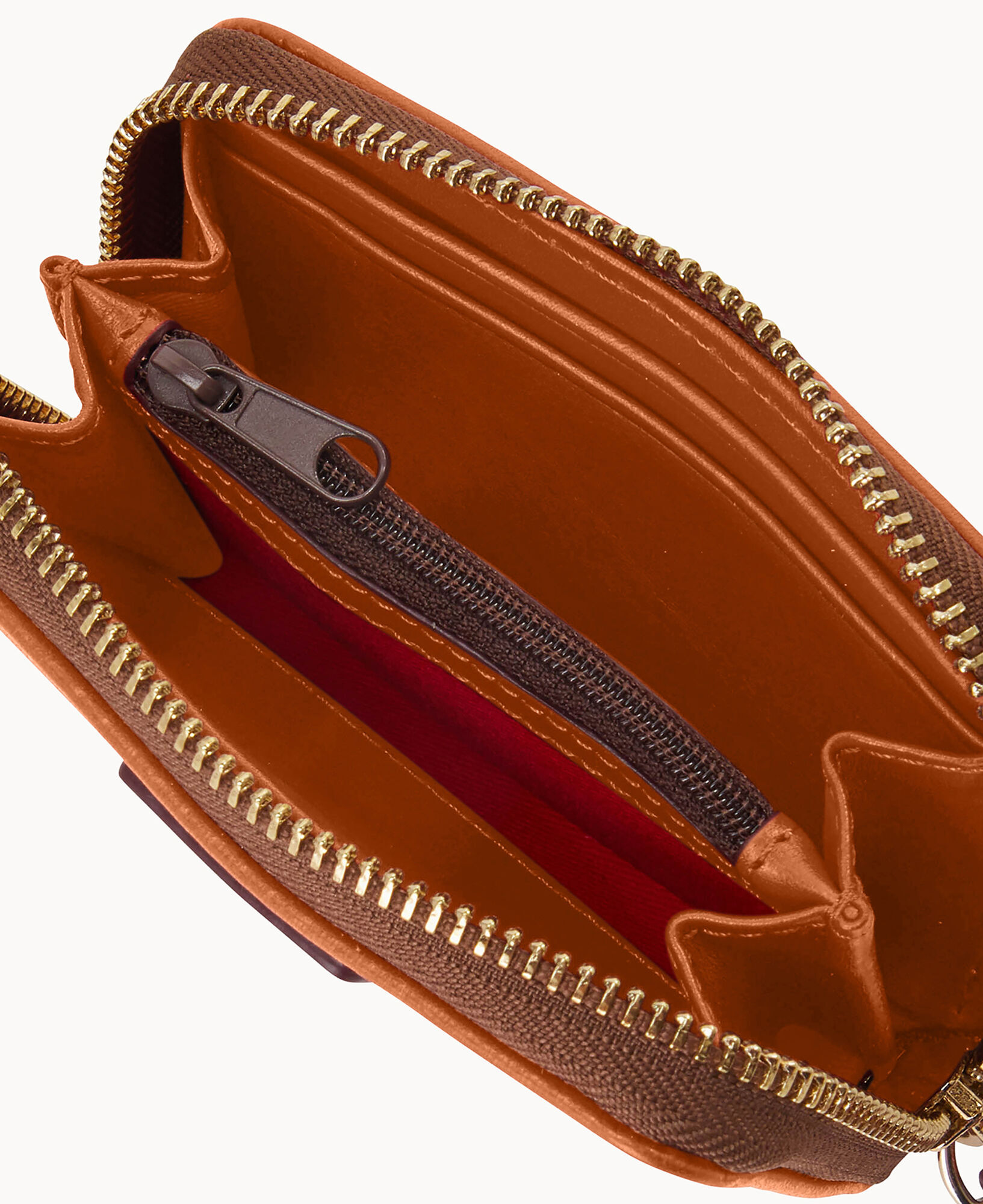 Dooney Bourke Florentine Large Zip Around Credit Card Case