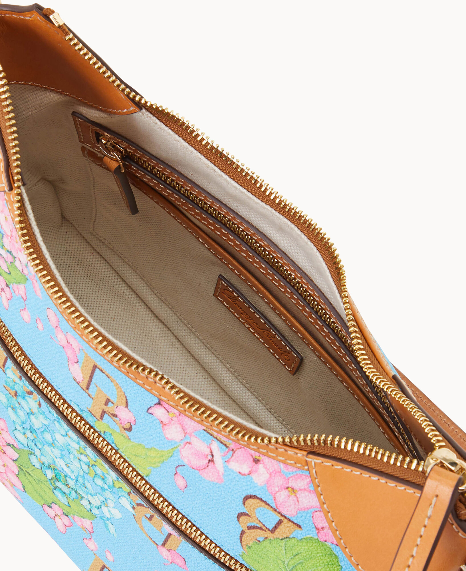 Dooney & Bourke Hydrangea Monogram Hobo