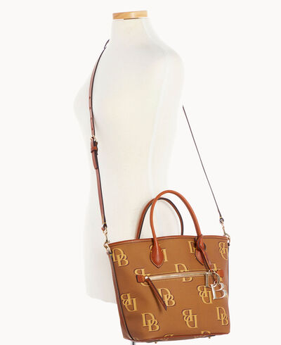 Monogram Handle Tote